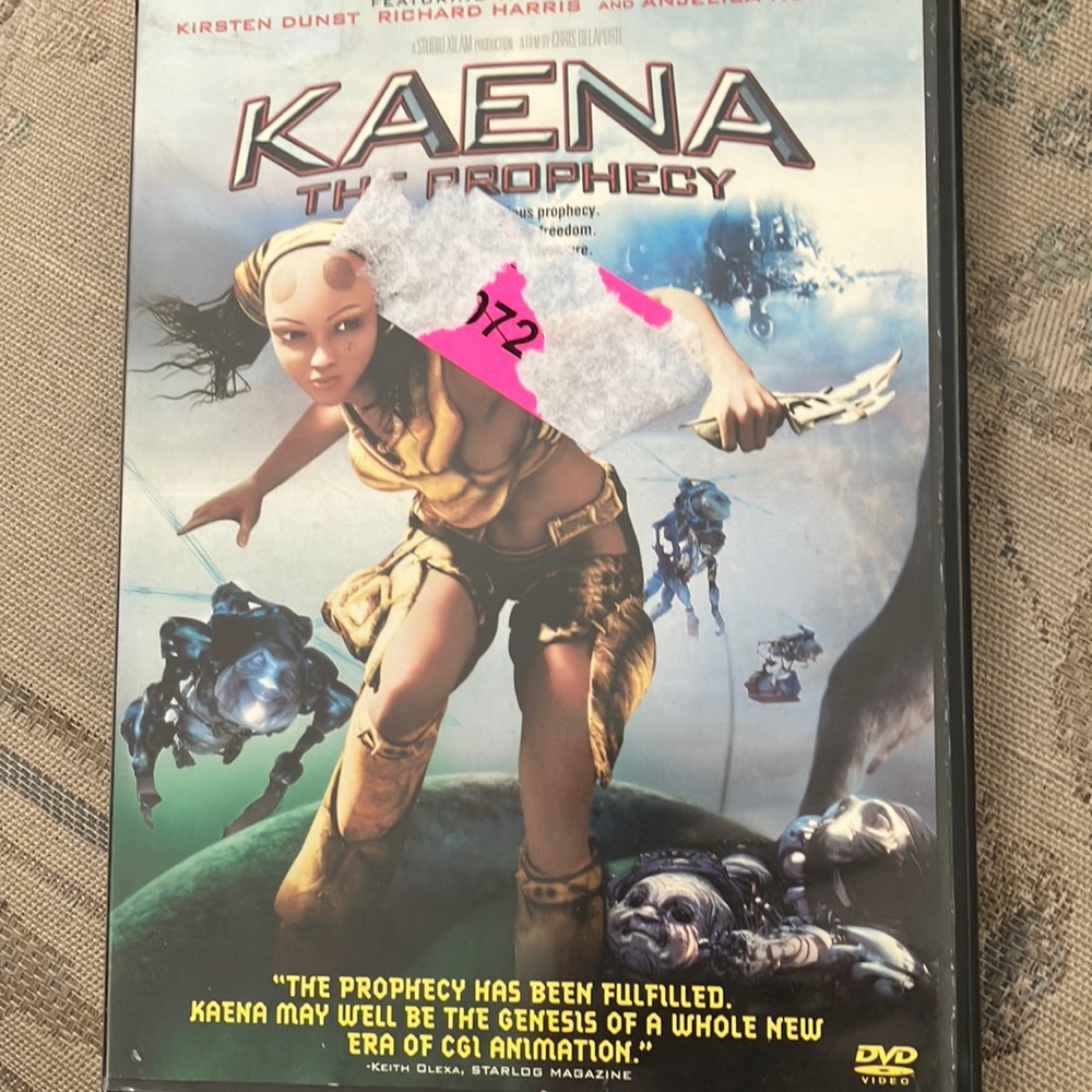 Kaena the prophecy dvd